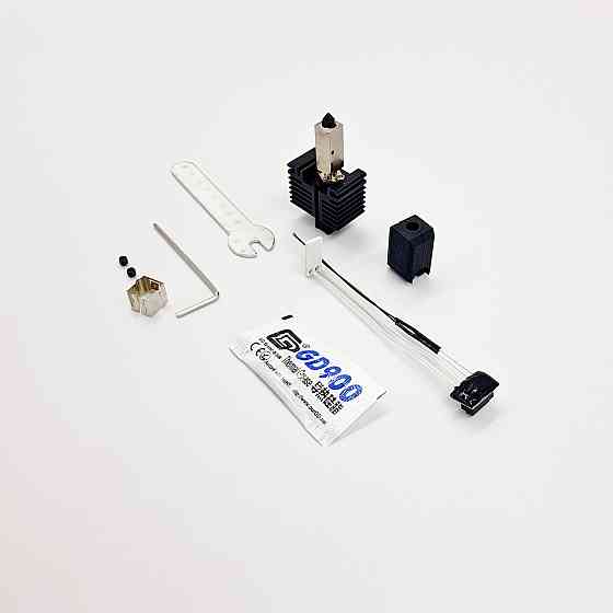 Улучшенный хотенд KINGROON для Bambulab P1P, P1S (биметаллическое горло, сопло из закаленной стали) Киев