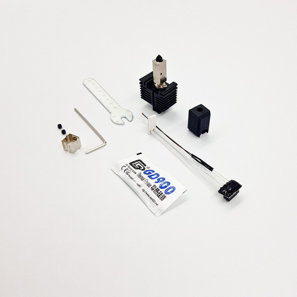 Улучшенный хотенд KINGROON для Bambulab P1P, P1S (биметаллическое горло, сопло из закаленной стали) Киев - изображение 6