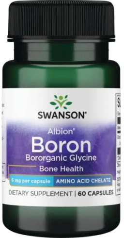 Бор гліцинат Swanson Boron Boroganic Glycine 6mg 60 капс Київ - фото 1