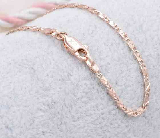 Браслет Xuping 40955, довжина 19см, ширина 2мм, позолота РО Київ