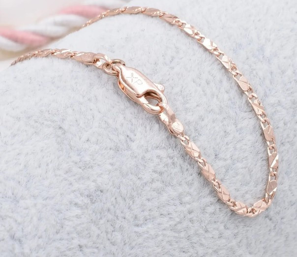 Браслет Xuping 40955, довжина 19см, ширина 2мм, позолота РО Київ - фото 3