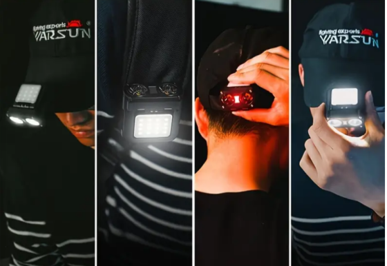 Налобний ліхтар Rablex RB950, червоний+біле світло, 2хXPL+16хCOB+1хRED COB, акум, Type-C Дніпро