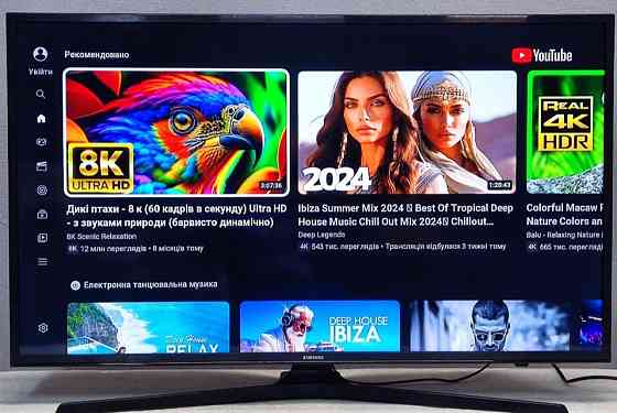 Телевізор: Samsung UE40KU6099 (40") 4K Ultra HD Smart TV WiFi. Харків