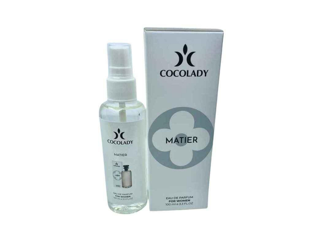 Парфумована вода для жінок 100мл MATIER (LOUIS VUITTON MATIERE NOIRE) ТМ COCOLADY Київ - фото 1