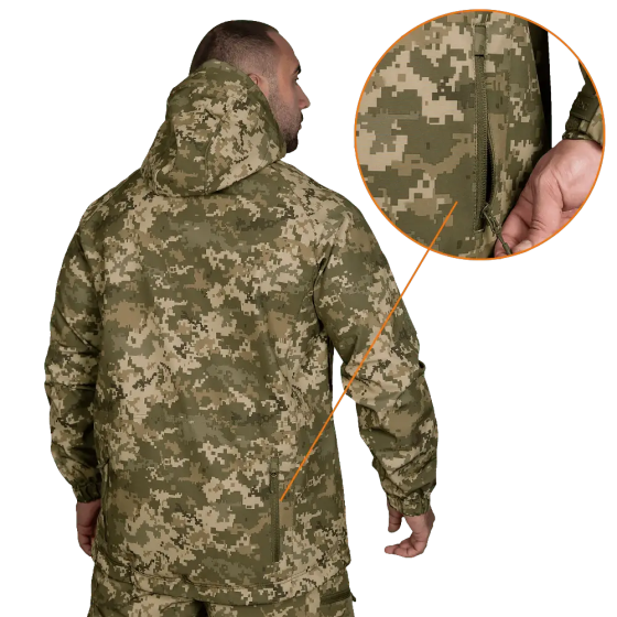 Куртка мужская теплая CM Stalker SoftShell (Пиксель) L Винница