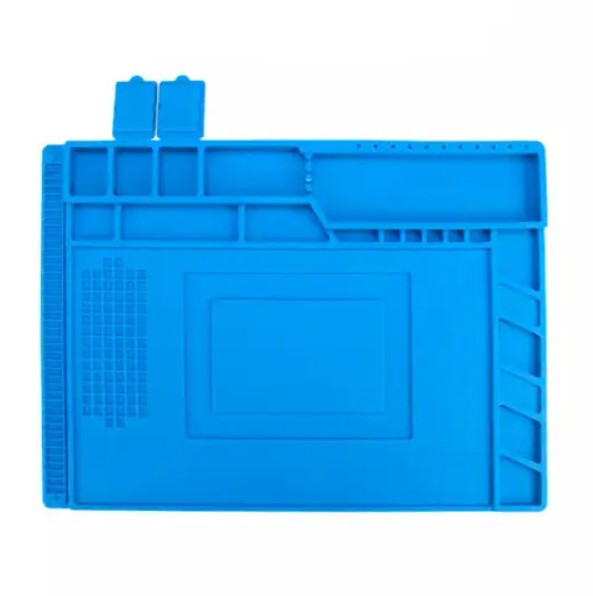 Килимок для паяння A-400 силіконовий термостійкий, 36x26 см Вінниця - фото 1