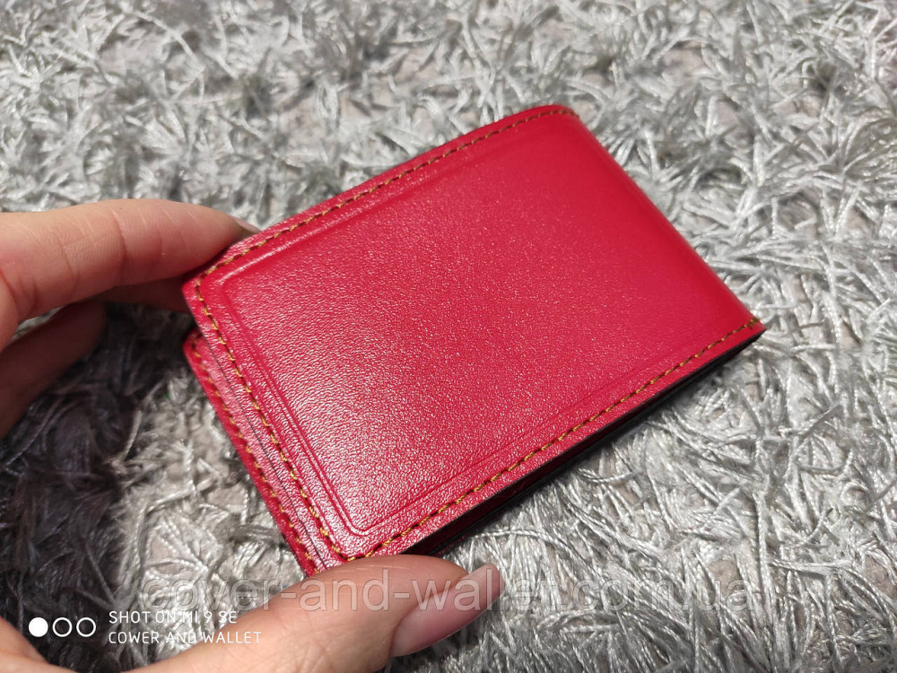 Шкіряна обкладинка на посвідчення Прокуратуру України з додатковим клапаном Київ - фото 5