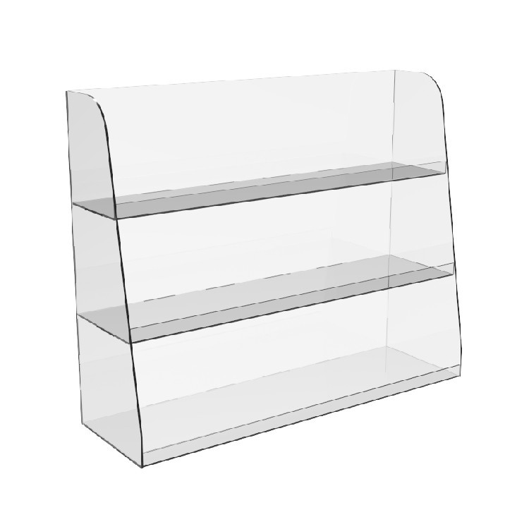 Підставка EKOSTAR під товар вітрина 3-х ярусна 550х170х450 Київ - фото 3