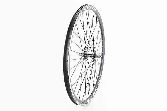 Колесо 26" переднє V-brake, обід "крапля" алюмінієвий, втулка 14Gx36H, кріпл. гайка, "GRAVITY" Бершадь