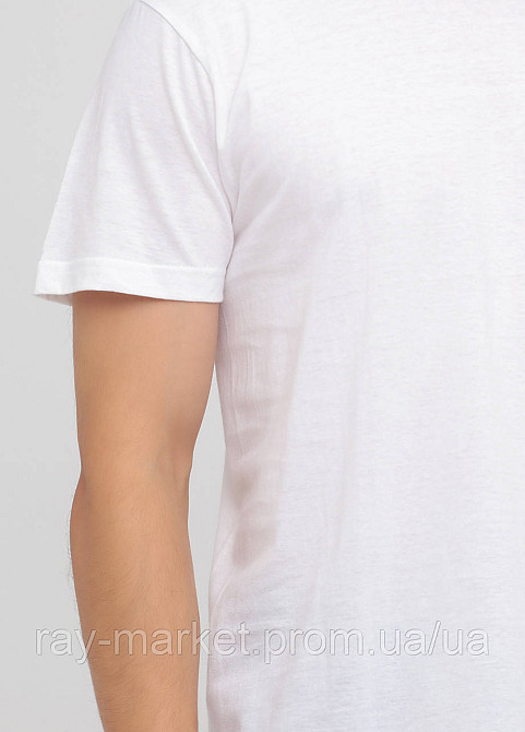 Футболка біла чоловіча з коротким рукавом Stedman CLASSIC-T Київ - фото 3