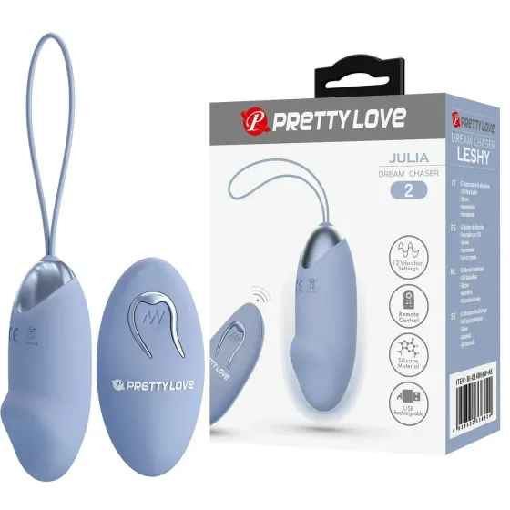 Виброяйцо серии Pretty Love - Julia Dream chaser 2 Blue, BI-014362W-4A5 Sex Aura Киев