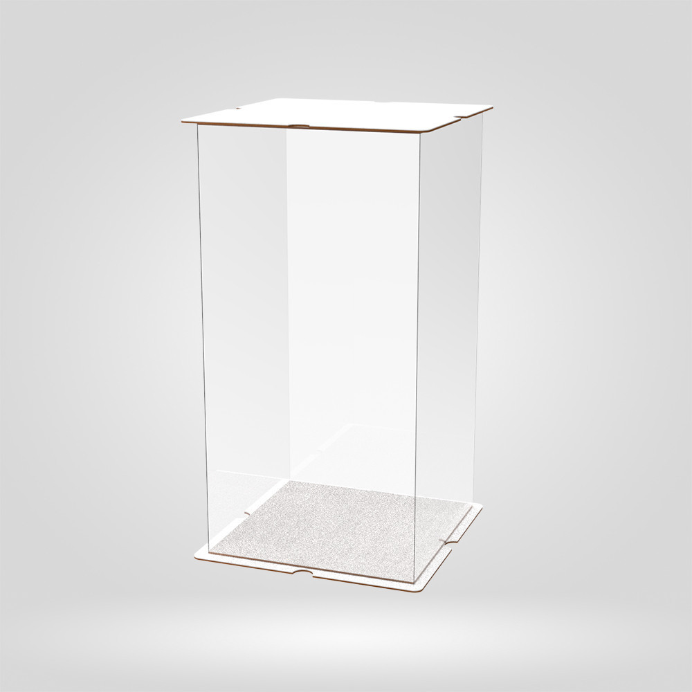 Коробка для тортів, квітів та подарунків EKOSTAR 250х250х500 Київ - фото 1