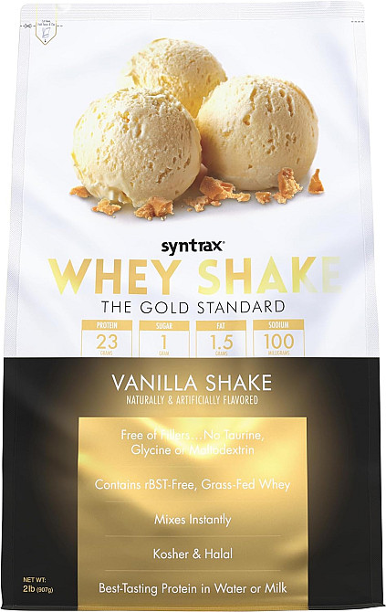 Протеїн Syntrax Whey Shake 908 g (Vanilla Shake) Луцьк - фото 1