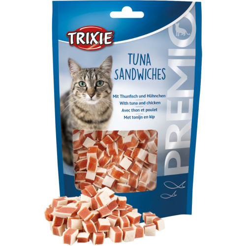 Лакомство Trixie Premio Tuna Sandwiches для кошек кубики с тунцем и курицей 50 г Киев - изображение 3