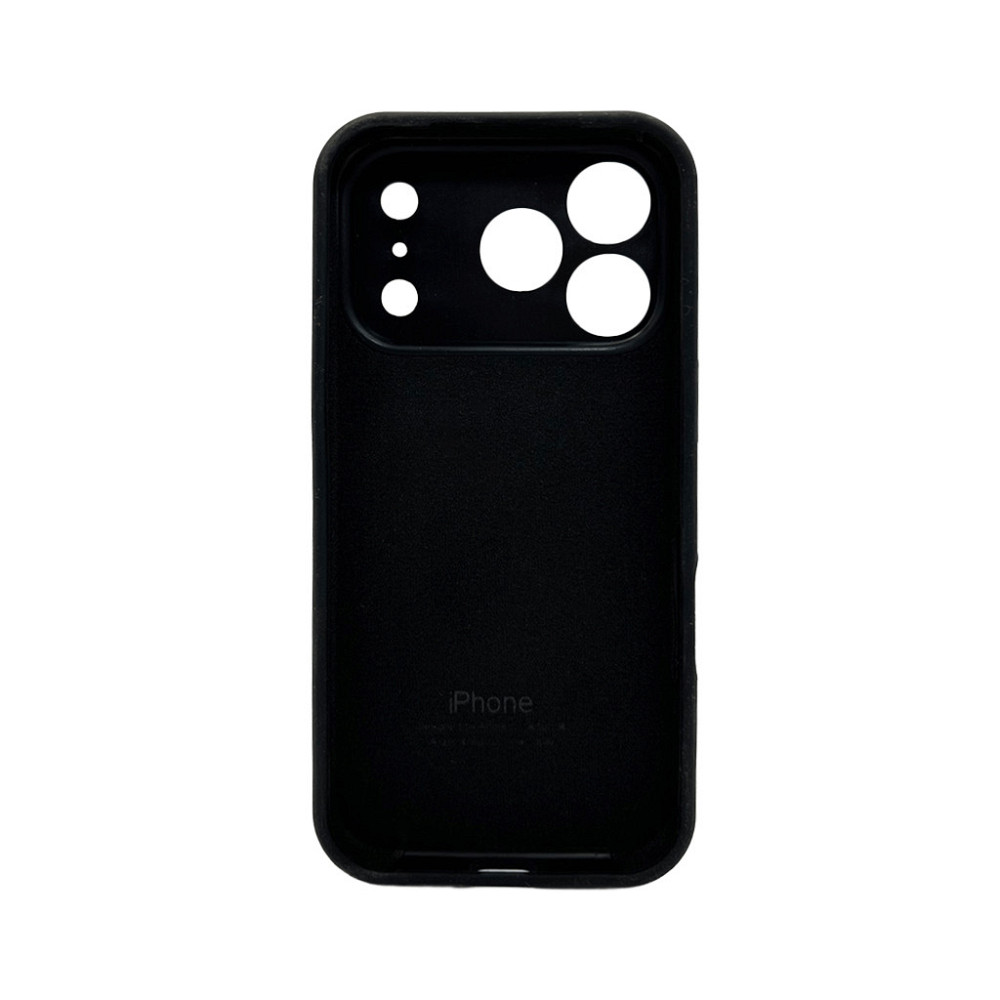 Чохол для смартфона Silicone Full Case AA Camera Protect for Apple iPhone 17 Pro 14,Black Київ - фото 3