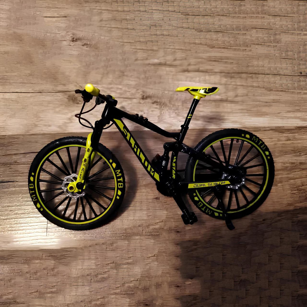 Фингербайк RESTEQ, Металлический finger bike, Мини горный фингербайк, уменьшенная модель велосипеда 1:10 Киев - изображение 3