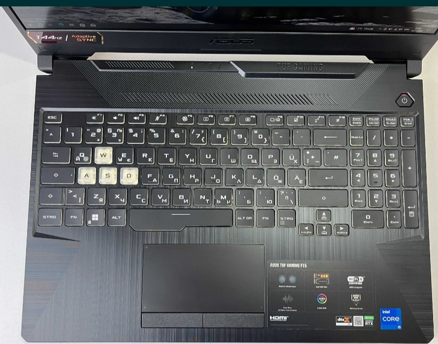 ASUS TUF RTX 3060 6Gb 144Hz i5 -11400H 16Gb SSD 512Gb.Ноутбук Київ - фото 2
