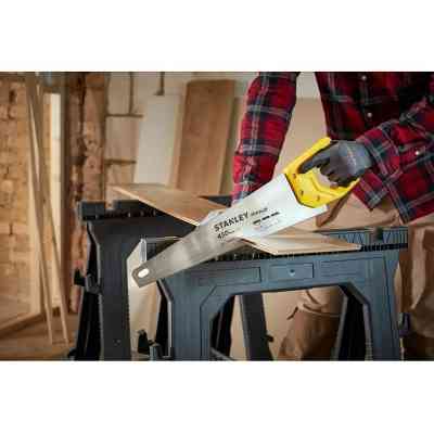 Ножівка Stanley SHARPCUT із загартованими зубами, L=450мм, 11 tpi. (STHT20370-1) Вінниця