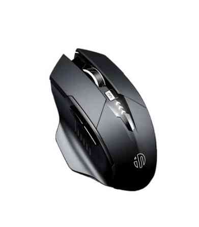 Миша бездротова Inphic F1 з Usb 2.4Gz, акумулятором, 1600 Dpi, mate black З Індикатором Заряда Запоріжжя