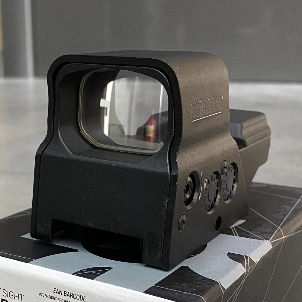 Коллиматорный прицел KONUS SIGHT-PRO R8, заряжаемый, 8 сеток, крепление на 22 мм / 11 мм Solmir Киев - изображение 2