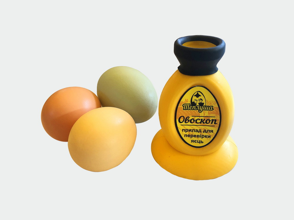 Овоскоп для перевірки яєць Теплуша 220В перевірка яєць на просвіт LED світло + лінза Київ - фото 4