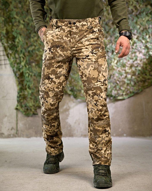 Эластичные тактические брюки Patriot пиксель ПП7800 Одесса - изображение 9