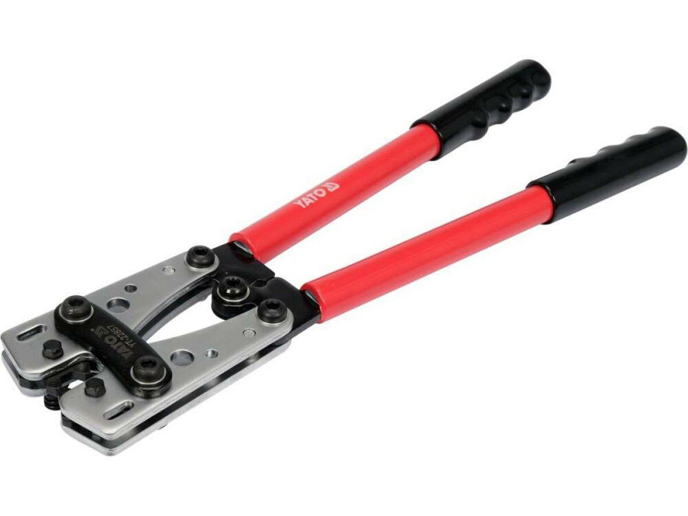 Кліщі-прес ручні YATO для обтискання кабелів Ø= 6, 10, 16, 25, 35, 50 мм², l= 390 мм [10] Одеса - фото 1