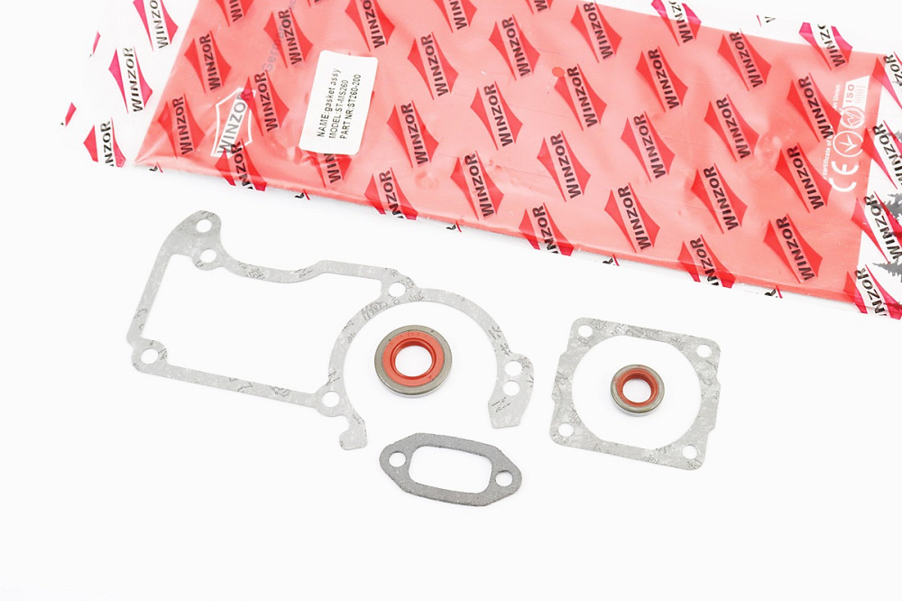 Прокладки MS-240/260, к-кт 3 деталі + сальники (12x20x5+15x29,6x4), на блістері Киев - изображение 1