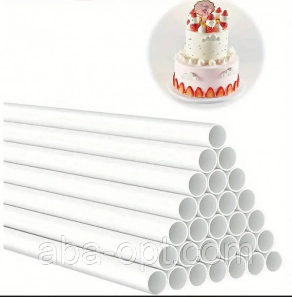 Набір підтримуючих стрижнів для складання торта L 30 см Ø 0,5 см Вежа ( 8 шт ) Одеса - фото 1