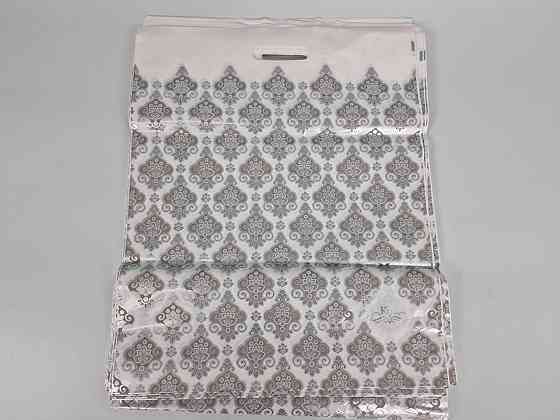 Пакет щільний з прорізною ручкою (40*50)"No20"КВС Білий (50 шт.) Харків