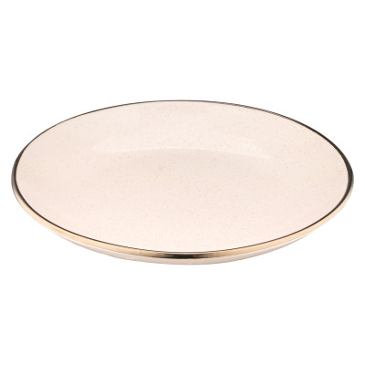 Тарілка Ardesto Emilia, 20см, кераміка, бежевий (AR0719EBG) Вінниця - фото 2