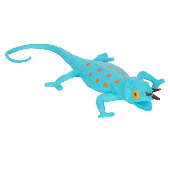 Игрушка резиновая Ящерица Bambi W628-71BT/116T силиконовый наполнитель Бирюзовый Винница