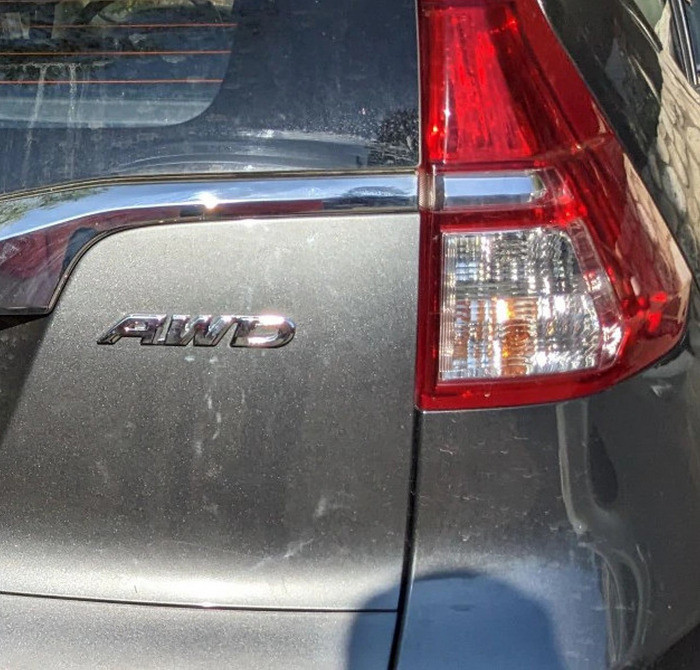 Наклейка на авто Awd Металева не іржавіє Київ - фото 2