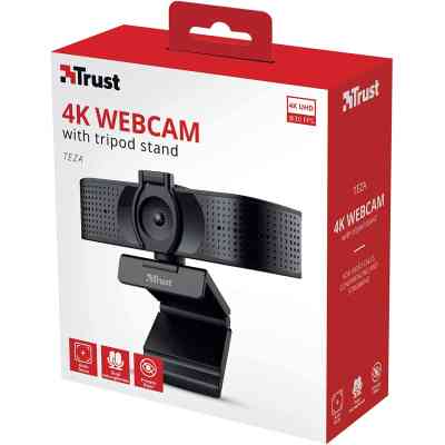Веб-камера Trust Teza 4K Ultra HD Black (24280) Винница