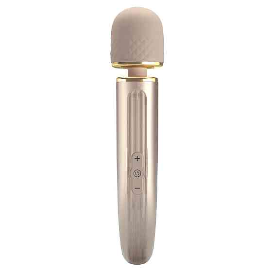 Вибромассажер микрофон PRETTY LOVE Interesting Massager Gold, 29 х 5.8 см Sex Aura Киев