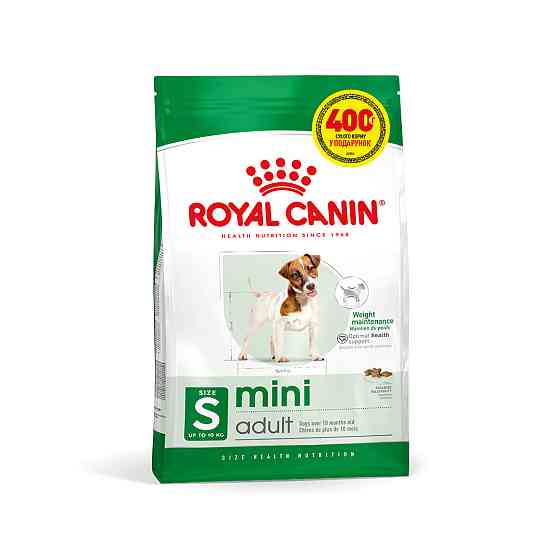 Корм для дорослих собак ROYAL CANIN MINI ADULT 1.6 кг + 400 г у подарунок Київ