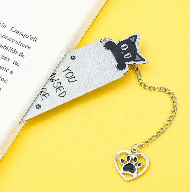 Металлическая закладка – креативный подарок для книголюбов. Закладка для книг 