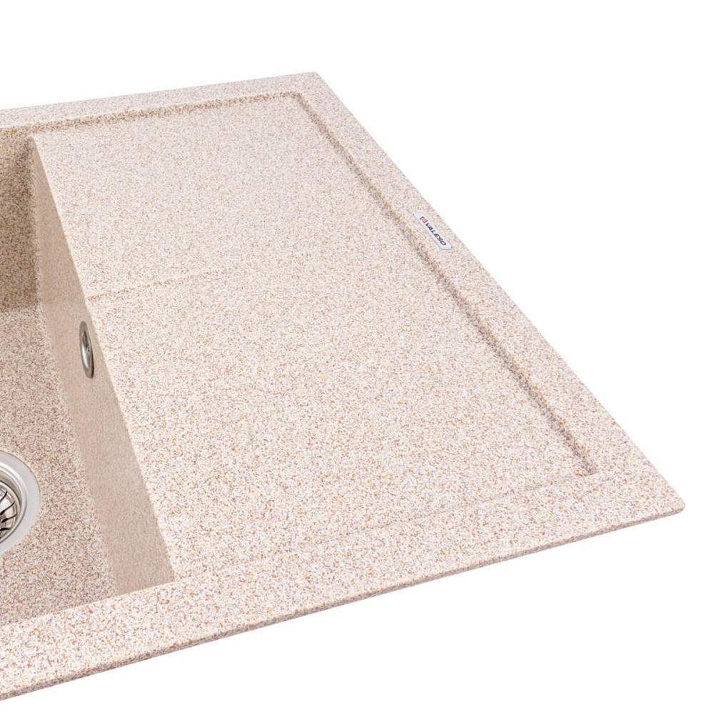 Гранітна мийка VALESO CALYPSO 7950 матова Карамель Коломыя - изображение 3