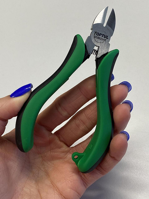 Бокорізи для електроніки (радиомонтажные) 4,5" (115мм) TOPTUL DEBD224E Чернігів - фото 3