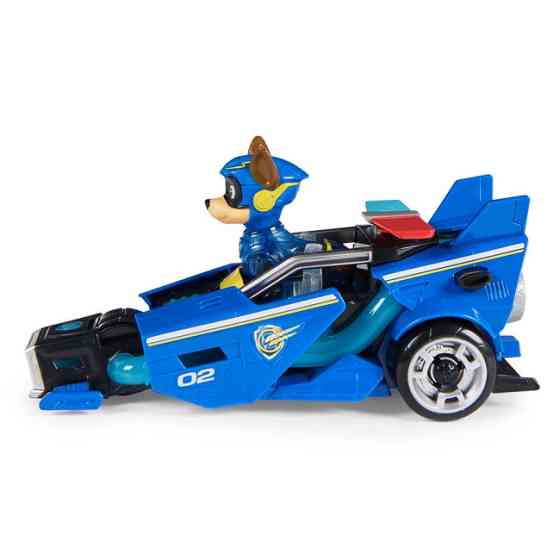 Ігровий набір Paw Patrol Рятувальний автомобіль-трансформер із Гонщиком Синій (SM17776/6467) Чернигов