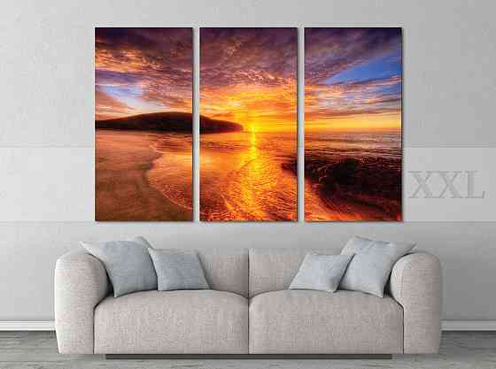 Модульна картина Захід Океан Art-2_XXL Київ