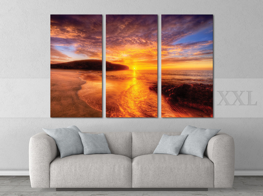 Модульна картина Захід Океан Art-2_XXL Київ - фото 2