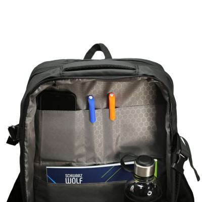 Рюкзак туристический NikiBo Journey 20-30л чорний (30012505-01) Винница - изображение 6