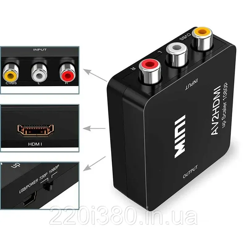 Переходник HDMI-VGA с поддержкой аудио для старых устройств Киев - изображение 11