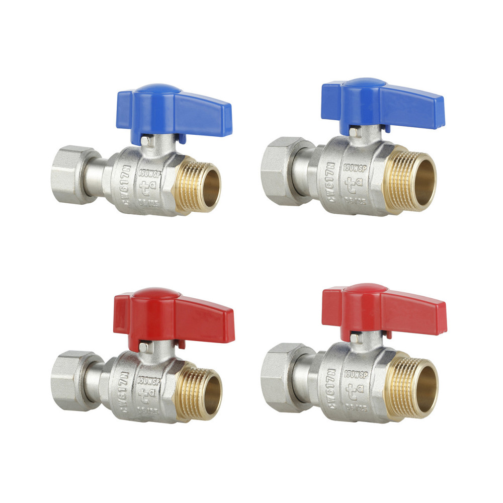 Комплект прямых кранов Thermo Alliance Standart 1/2