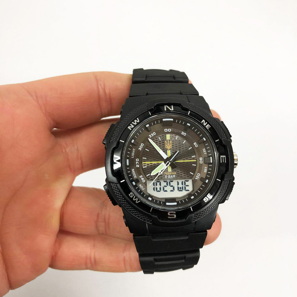 Армійські електронні годинники, Польові годинники для армії для риболовлі та походів IQ-25 Львів - фото 1