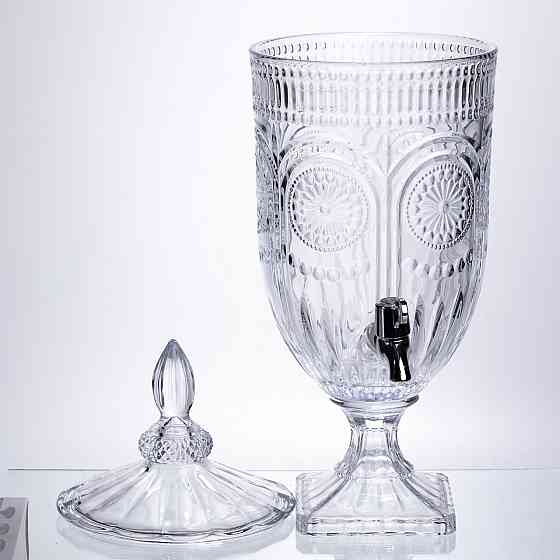 Лимонадниця Sunflower 5л із краном HP-19-291 глечик диспенсер для води і напоїв прозорий Коломия