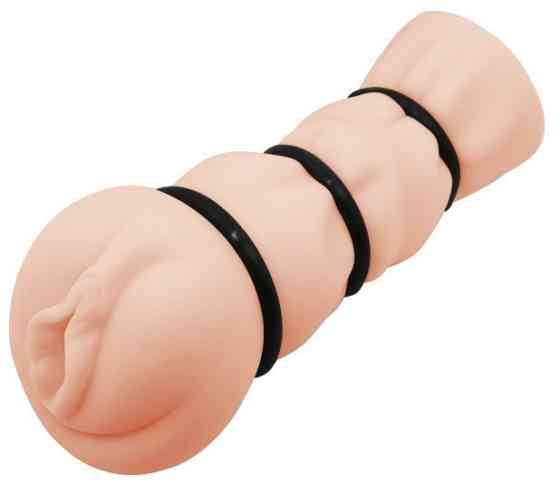 Мастурбатор-вагина Crazy Bull - Pocket Pussy 3D Vagina, BM-009154H Sex Aura Киев