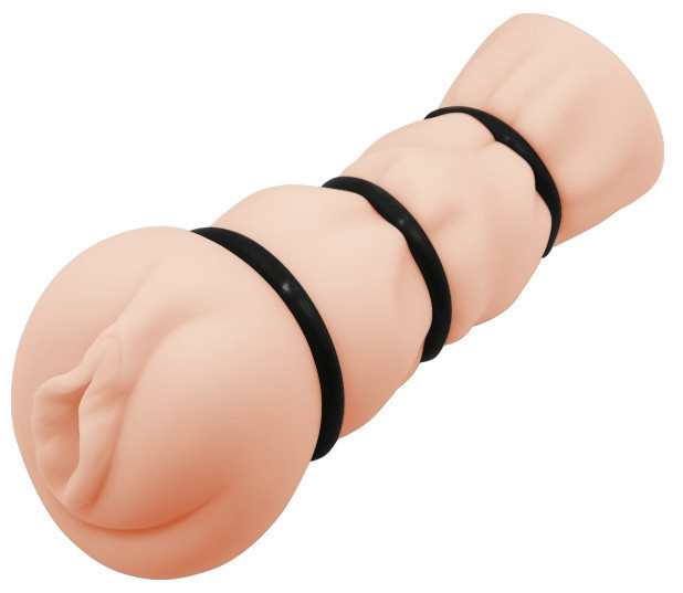 Мастурбатор-вагина Crazy Bull - Pocket Pussy 3D Vagina, BM-009154H Sex Aura Киев - изображение 3