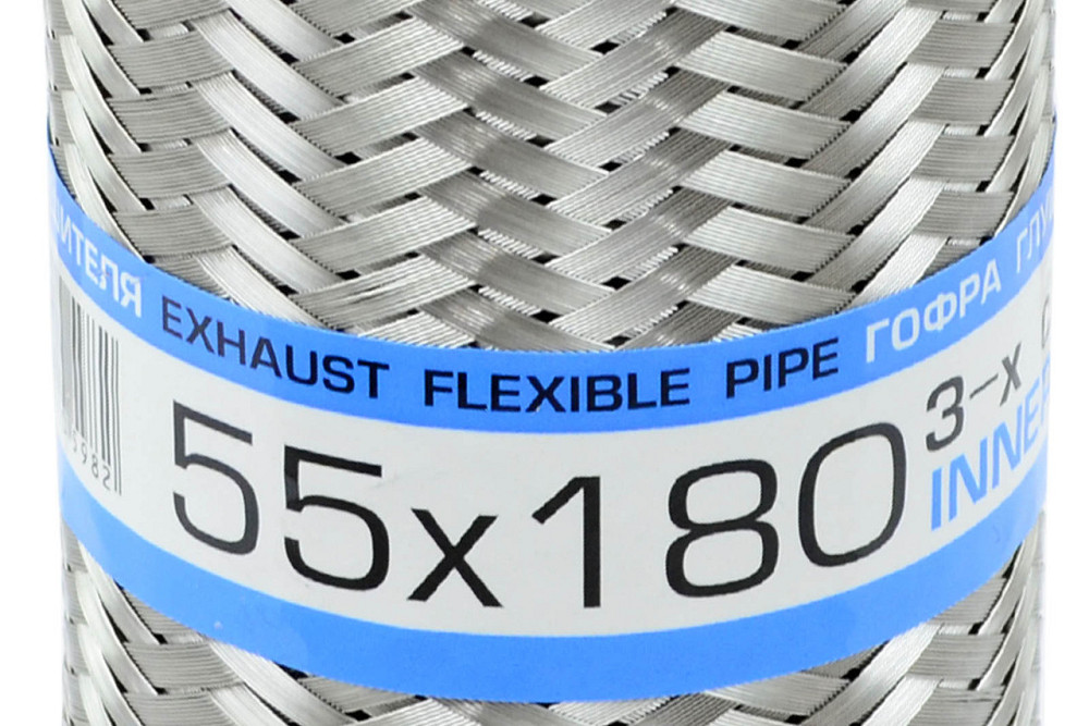 Гофра 55x180 (3-х слойная) глушителя Мукачево - изображение 1